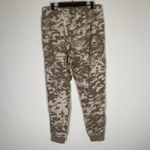 Under Armour Mens Rival Fleece Camo Jogger Sweatpants Green Size XL Relaxed Fit - Picture 2 of 12